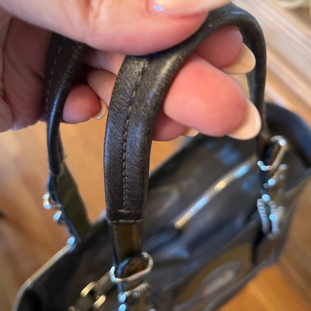 Coach Legacy Multicolor Patchwork Tote Bag Y2k - image 3